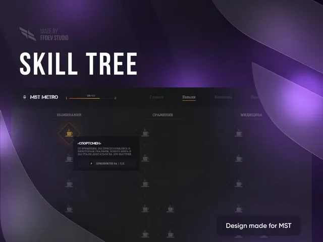 MST Metro — Skill tree · presentation